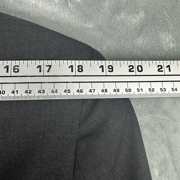 Vintage Polo University‎ Club Ralph Lauren Dark Gray Blazer Size 42 Measured - Picture 9 of 13